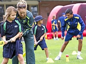 Southern Stars inspire love of sport at Brookeside College