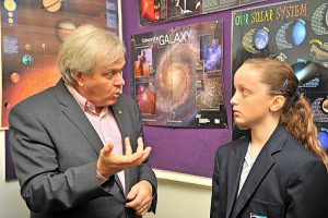 Boffin goes over big by the bay