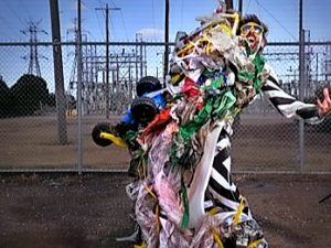 Hobsons Bay rubbish shows up as Brooklyn art