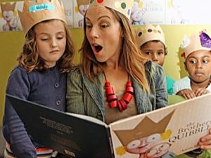 Maidstone kids find storytime nothing to quibble about