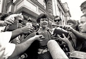 Thanks to a favourite daughter