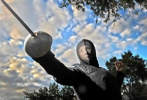 Fencing legend lands AO