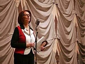 Julia Gillard launches her book My Story in Yarraville