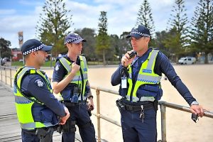 Cops blitz beach crime