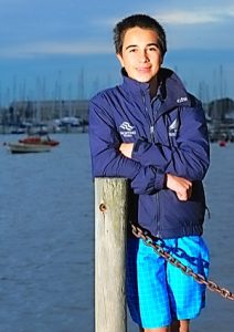 Heavy winds joy for Williamstown sailor