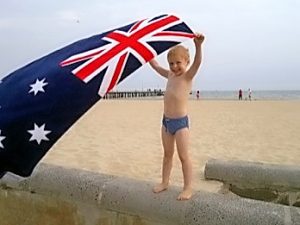 Australia Day: Big day for Altona beach boy