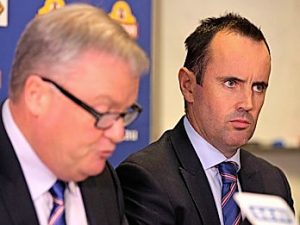 Western Bulldogs clean-out as CEO Simon Garlick goes