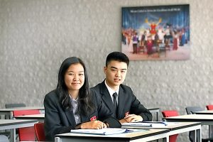 Students off to a flyer