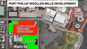 Williamstown Port Phillip Woollen Mill: ‘No tower’ pledge by Labor