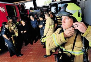 Firefighters maintain the rage against MFB budget cuts