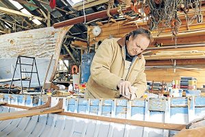 Lifeline for boat-building industry on course