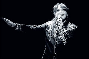 Black Arm Band’s Shellie Morris performs in Williamstown