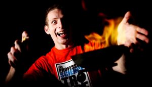 Science lights up the room