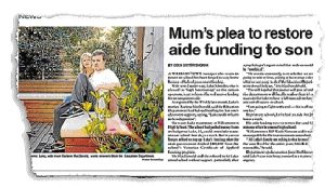 MP acts on axed Williamstown High autism student Luke Schroder