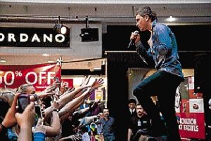 X-Factor fan fare a Highpoint for shoppers