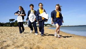 St Mary’s Primary  pupils to the fore with squeaky clean effort