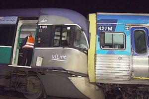 Altona: Investigators scour train collision scene