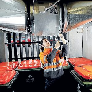 Heidi around the S-bend