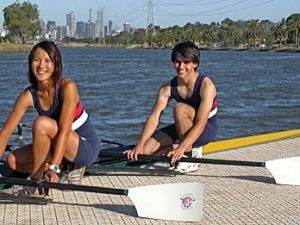 Footscray rowers’ Rhodes honours a club coup