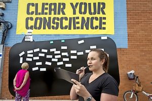 Your chance to ’fess up in public at Altona confessional