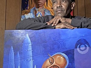 Altona exhibition: Refugee plight captured by Eritrea’s top artist