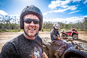 Mud, sweat
and cheers