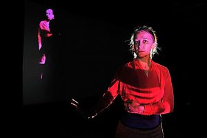 Bare in the footlights