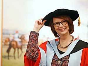 VU honour: The real Julia is Dr Gillard