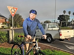 Williamstown: Cyclists peddle safety message