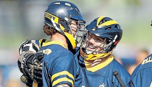 Lacrosse glory: High-fives all round as Fearons hit the heights