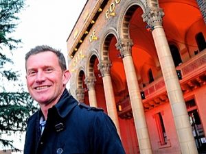 Red lights up at Maribyrnong Town Hall for AIDS battle