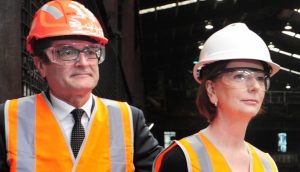 Gillard visits Altona Toyota plant to open hybrid engine line