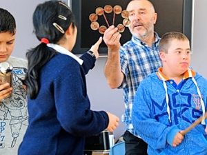 Braybrook: B’tutta performs at Rosamond School