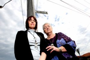 Tear it down: Street sign honours paedophile