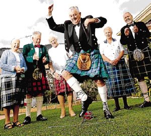 It’s kilt by association for close-knit clan