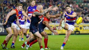 Gallery: AFL-Western Bulldogs v Melbourne