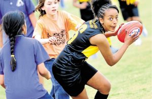 St Albans pupils kick up a storm at Whitten Oval 