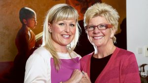 Home is where the fund-raising is, for cancer research