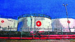 EXHIBITION: Artist has west in stitches