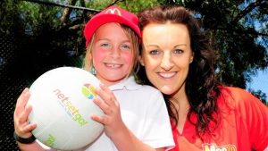 Bianca Chatfield’s help has net impact with Hannah