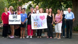 New chapter for Newport e-book library plans