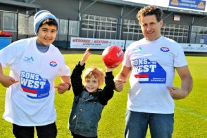 Western Bulldogs’ Sons of the West kicking health goals
