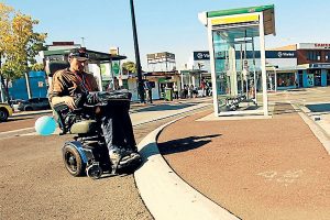 Tribulations of a wheelchair commuter