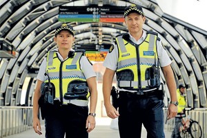 Safety a welcome arrival at Footscray station