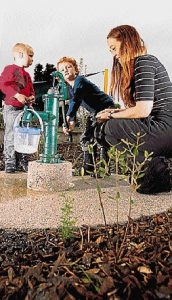 Altona West Kids pumped by water play