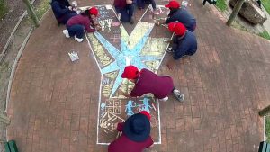 Children chalk up anti-obesity fun at Dinjerra Primary School
