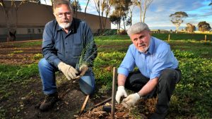 Brooklyn: Forest of helping hands for Federation Trail path