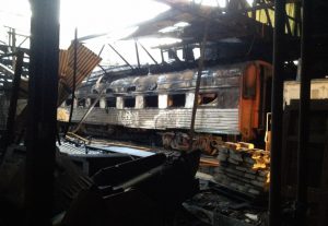 Man charged over Newport heritage rail fires