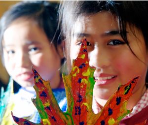 Therapy helps Burmese children get to art of the matter