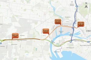 Push for Grieve Parade ramp onto Distributor